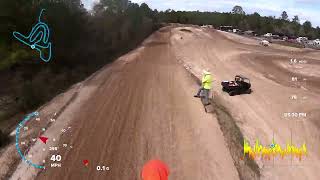 Sunshine State Vintage Motocross Club Maldo MX Park Open 2stroke quotBquot [upl. by Eisle]