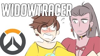 WidowTracer Roomies Overwatch Comic Dub [upl. by Akihsat541]