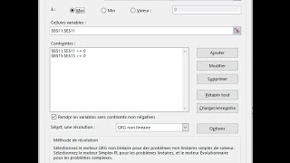 Solveur Excel et Gestionnaire de scénarios [upl. by Shena]