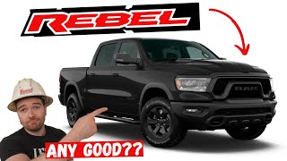 RAM 1500 Rebel GT Review 57L Hemi  Is the REBEL GT Worth It [upl. by Charlean898]