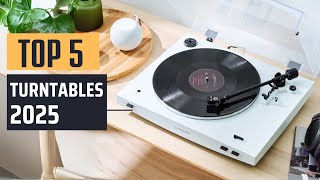 Best Turntables 2025  Top 5 Picks [upl. by Pfosi]