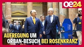 Aufregung um OrbanBesuch bei Rosenkranz [upl. by Eselahc]