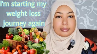 Restarting My Weight Loss Journey All Over Again  Iscaten Ayaan bilabi [upl. by Laucsap781]