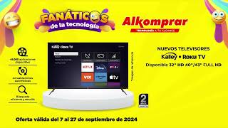 Nuevos televisores kalley Roku TVpara verdaderos FanáticosDeLaTecnología ¡Visítanos 🤩🔥 [upl. by Montanez]