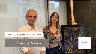 ArteUyEnPerspectiva Armando Sartorotti en La Conversación [upl. by Ahsiekat]