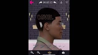 Barber Chop Bevel hair design [upl. by Nednarb59]