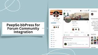 Enhance Interaction PeepSo bbPress Forum Addon with Group amp Forum Integration 2024 [upl. by Mario897]
