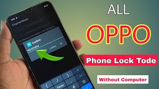 2023 Method oppo ka lock kaise tode oppo mobile ka lock kaise tode oppo ka password kaise tode [upl. by Yrocaj]