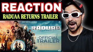 Raduaa Returns Official Trailer Nav Bajwa Reaction  Gurpreet Ghuggi  Mahira Sharma  The Great [upl. by Elawalo]