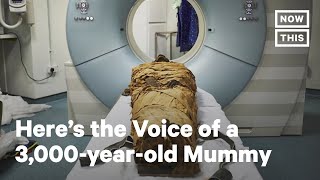 Researchers Recreated Voice of 3000YearOld Egyptian Mummy  NowThis [upl. by Ferdie]