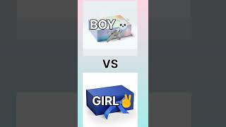 😱😱😱🔥🔥🎁choose one gift box 🎁 BOY vs GIRL viralshortsvediogiftideas [upl. by Getraer72]