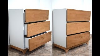 COMO HACER Y COLOCAR CAJONES CAJONERA  PROYECTO MUEBLE [upl. by Caprice]