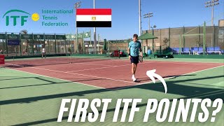 I Flew to Egypt for an ITF 15k Futures tournament  will I get in [upl. by Hays]