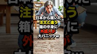 日本から届いた注文とは違う箱の中身に外国人が大パニックw 海外の反応 [upl. by Pacificia]