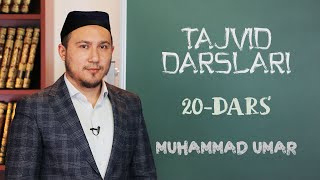 Tajvid darslari  20  Katta sila madi  Muhammad Umar [upl. by Aikas]