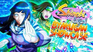 NEW CODES BYAKUGAN SHOWCASE  Shinobi Life 2 [upl. by Auberta]