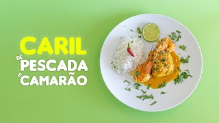 Caril de Pescada e Camarão [upl. by Modnarb]