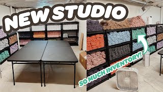 I GOT A STUDIO 😱 STUDIO MAKEOVER [upl. by Gati66]