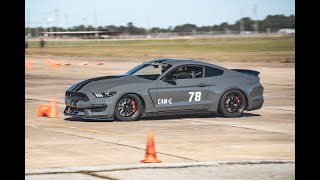 2018 Shelby GT350 Autocross  CAMC SCCA Red Hills Sun 1172021 [upl. by Netsrak]