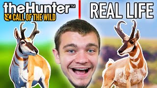 Pronghorn Hunting in Game VS Real Life [upl. by Kcaj]