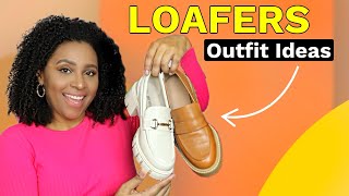 What to Wear with Loafers Womens  Loafers Outfit Ideas [upl. by Althee]