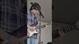 Hard Hitting Blistering Blues Guitar Solo On The Fender Stratocaster From Cj Sterlace fenderstrat [upl. by Pete]