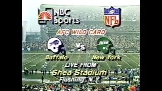 1981 AFC Wild Card  Bills vs Jets [upl. by Kaleena]