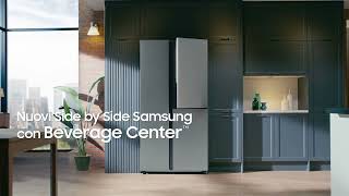 Frigoriferi Side by Side Samsung con Beverage Center™ [upl. by Otreblasiul]