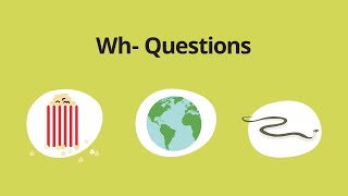 Wh Questions – English Grammar Lessons [upl. by Asilana]