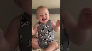 Baby Spencer Hysterically Happy To Be Playing 😅❤️baby babyboy babylaughing babylaugh cutebaby [upl. by Norved]