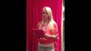 Madeline Alfords Audition [upl. by Kally]