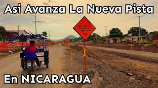 La NUEVA PISTA En Contrición Managua Nicaragua  Avances De La Pista Tour [upl. by Alleram]