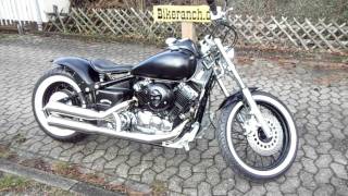 ClassicScheune  Bikeranch Yamaha DragStar 650  Umbau  BlackBobberSchwingsattel [upl. by Delle]