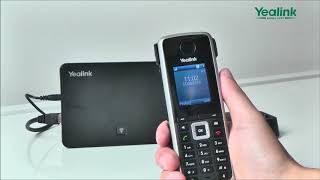 W52P DECT IP Phone  Redialing Numbers [upl. by Hank825]