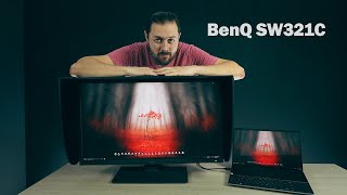 Reviewing an EPIC 32 Monitor BenQ SW321C [upl. by Freedman]