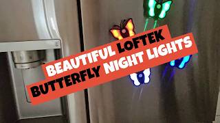 LOFTEK Butterfly Night Light Review  Motion Sensor LED for Kids  Full Features Explained 2024 [upl. by Itsrik]