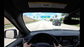 2023 Dodge Durango SXT 36L V6  Miami Florida  POV Tour amp Test Drive 4K [upl. by Soinski]