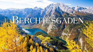 Berchtesgaden National Park 4K HD  Breathtaking Views amp Serene Relaxation Video with Soothing Music [upl. by Llenehc]