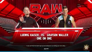 Grayson WallerElarielx89 vs Ludwig Kaiserkierfan1 [upl. by Ancilin356]