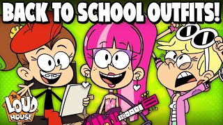 Back to School Outfits 👚  Spin The Wheel  The Loud House [upl. by Nywloc971]