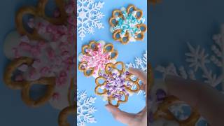 Pretzel Snowflakes❄️🥨 christmas easyrecipe shorts snowflakes︱FOLIAY™ [upl. by Naam]