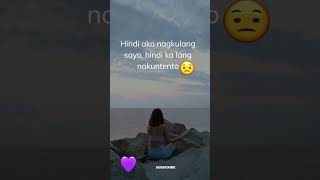 Broken Hearted Hugot Lines Filipino Quotes shorts [upl. by Tailor]