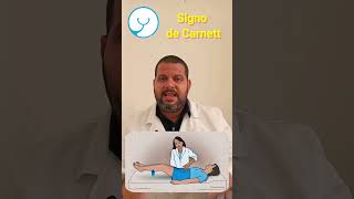 Signo de Carnett Examen físico estudiarmedicina [upl. by Niltag]