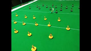 Subbuteo Rugby Tutorial Passing amp Possession Pt1 [upl. by Funk321]