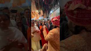 Anant Ambani makes Baba Ramdev DANCE at his Baraat shorts anantambani babaramdev [upl. by Atram274]