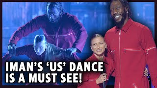 Iman Shumpert SHOCKS Everybody with Creepy US Contemporary Dance on DWTS [upl. by Kakalina745]