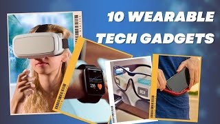 10 Best Wearable Tech Gadgets You Should Buy Today  Amazon Wearable Gadgets 2022 [upl. by Sarine]