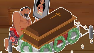 Moana Sad Story Moana come back Dont leave me alone Moana Cartoon Animation [upl. by Ainolloppa]