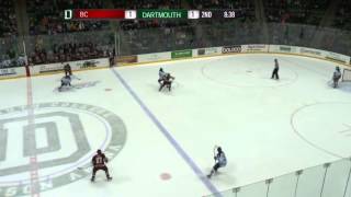 Dartmouth Mens Hockey Highlights vs Boston College [upl. by Fanchette]