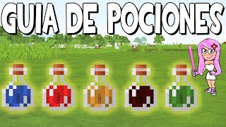 COMO HACER POCIONES EN MINECRAFT  LA GUÍA DEFINITIVA [upl. by Shulman]